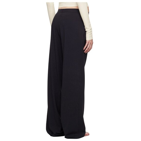 Skims Boyfriend Loose Pant Onyx Black Size S NWT MSRP $52 - Picture 3 of 8